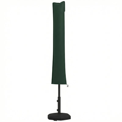 Outsunny Parasol Cover, Cantilever Umbrella Cover for 2-3.5 m Parasols, Banana Umbrella Protector with Zipper, Green 