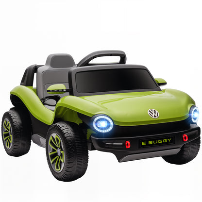 AIYAPLAY Volkswagen Licensed Kids Electric Car with Remote Control for Ages 3-6 Years, Green