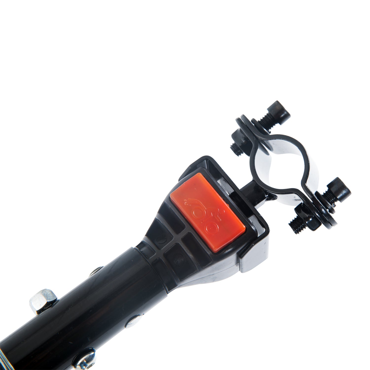 HOMCOM Cargo Trailer Bike Stroller Garden Trolley W/Carrier Utility Luggage & Wheels Black 