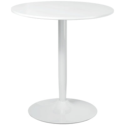 HOMCOM 75H x \'ce\'a670cm Two-Person Minimalistic Dining Table - White 