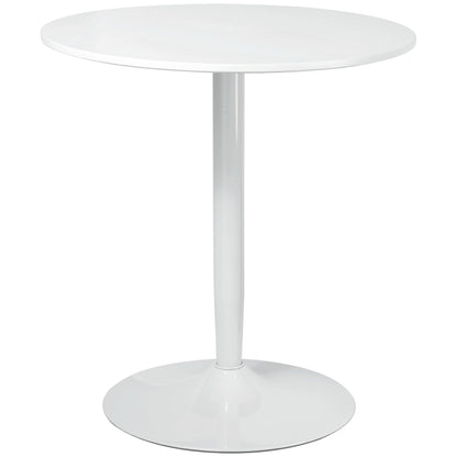 HOMCOM 75H x \'ce\'a670cm Two-Person Minimalistic Dining Table - White 