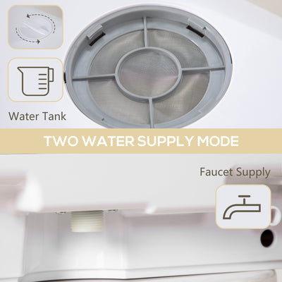 HOMCOM Multi-Program 6L Tabletop Dishwasher 