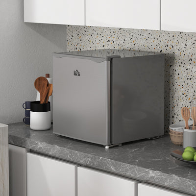 HOMCOM 35L Mini Freezer, -24℃ to -14℃ Temperature - Grey 