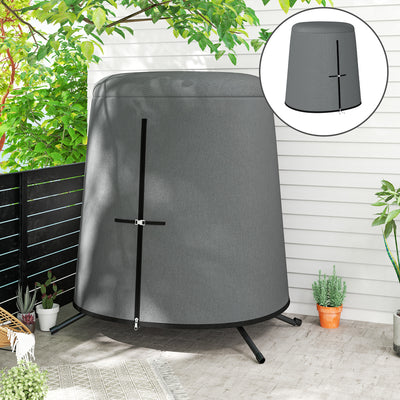 Outsunny 196 x 230 cm Hanging Egg Chair Protective Cover - Grey 