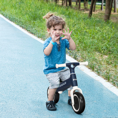 AIYAPLAY Baby Balance Bike, with Adjustable Seat, for 1.5-3 Years - Blue 