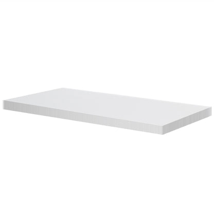 Outsunny 14 Pieces Polycarbonate Sheets, 121 x 61 x 0.4cm Twin-Wall Plastic Roofing Sheets, 10m\'c2\'b2 Replacement Greenhouse Panels, Waterproof and UV Protection, Clear 