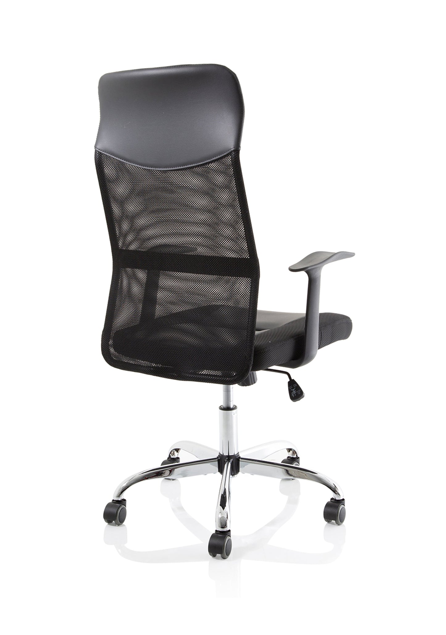 Vegalite High Mesh Back Black Executive Office Chair with Arms