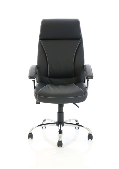 Penza High Back Executive Leather Office Chair with Arms