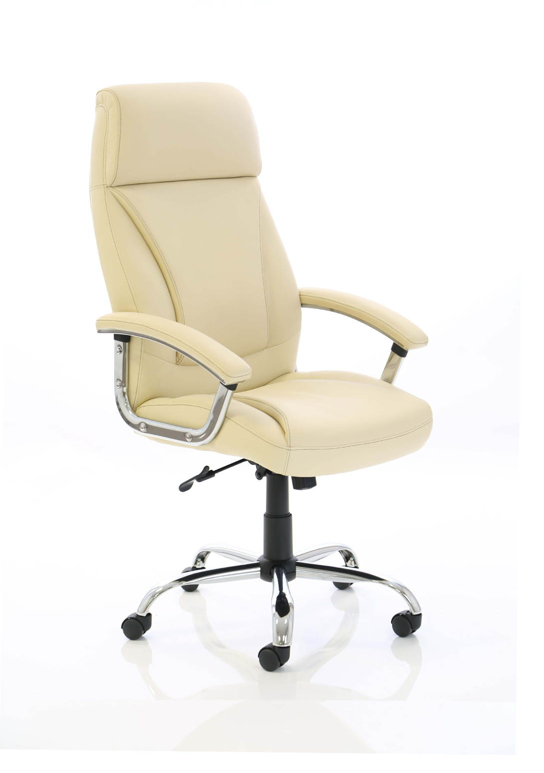 Penza High Back Executive Leather Office Chair with Arms