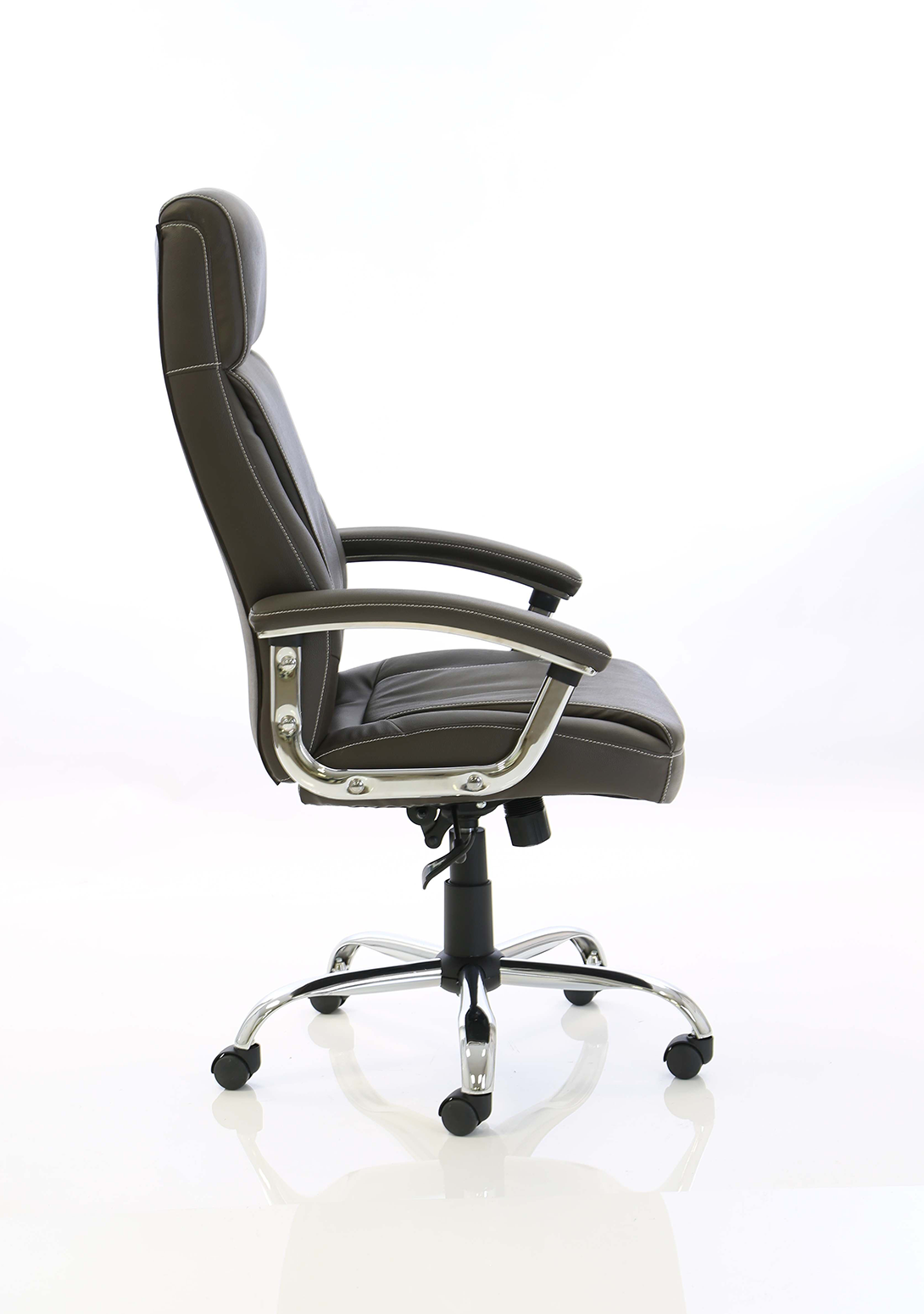 Penza High Back Executive Leather Office Chair with Arms