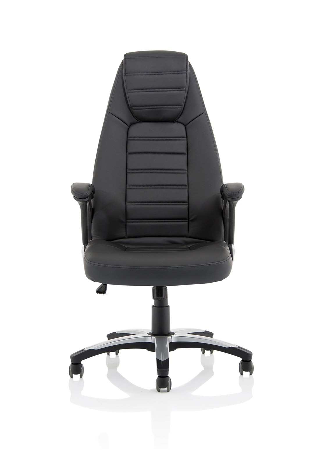 Metropolis High Back Black Leather Executive Office Chair