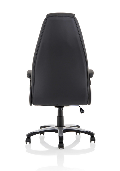 Metropolis High Back Black Leather Executive Office Chair