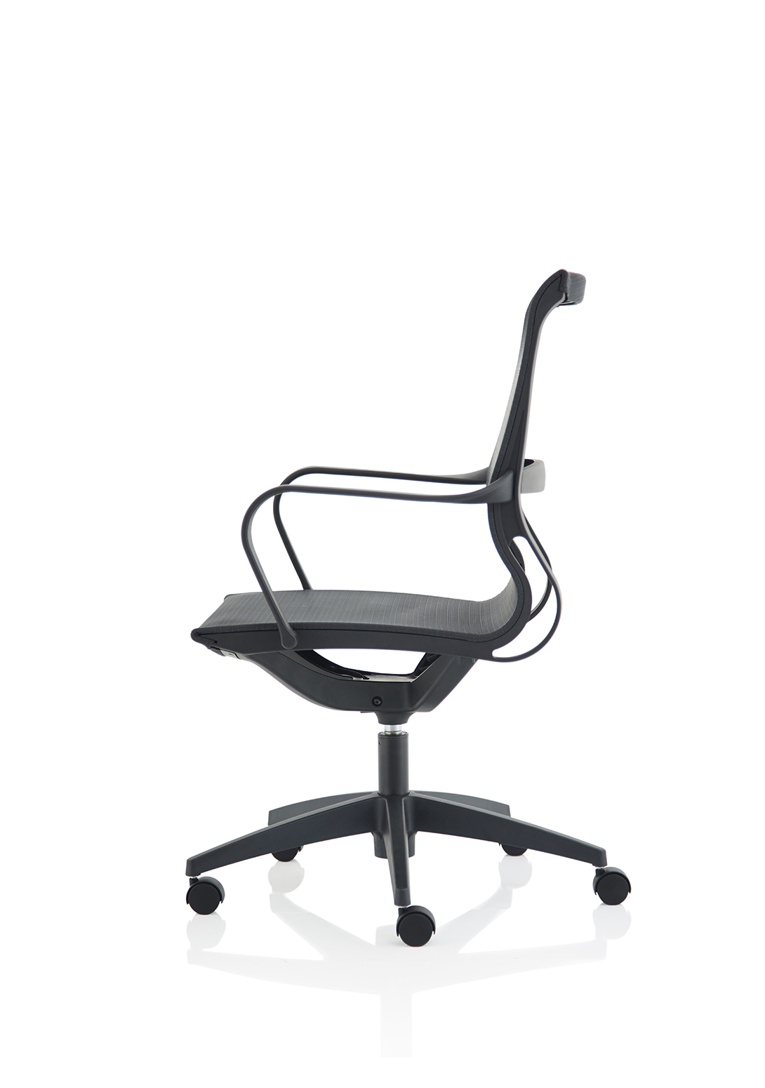 Lula Medium Mesh Back Executive Office Chair with Arms