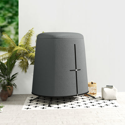 Outsunny 196 x 230 cm Hanging Egg Chair Protective Cover - Grey 
