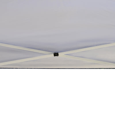Outsunny 3 x 3M Garden Pop Up Gazebo Height Adjustable Marquee Party Tent Wedding Canopy with Carrying Bag, Blue 