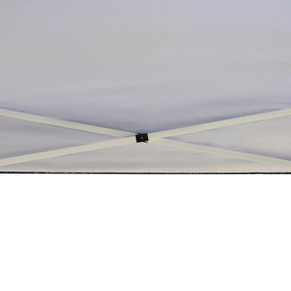 Outsunny 3 x 3M Garden Pop Up Gazebo Height Adjustable Marquee Party Tent Wedding Canopy with Carrying Bag, Blue 