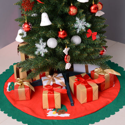 HOMCOM 7ft Unlit Artificial Christmas Tree, Pencil Slim Xmas Tree with Solid Stand and Realistic Branches, Green 