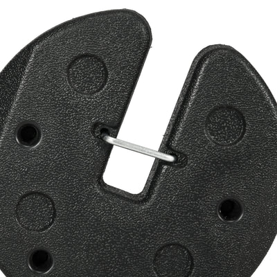 Outsunny 12KG Gazebo Weights Set of 4, Weights for Gazebo Legs with Reinforce Pins and Carry Belt, for Canopies Marquees Tents 