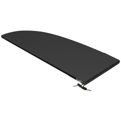 Outsunny Parasol Cover, Cantilever Umbrella Cover, Banana Umbrella Protector with Zipper for Outdoor Garden, Patio, Black 