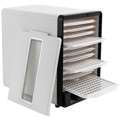 HOMCOM 11-Tray Food Dehydrator, 40-70\'e2\'84\'83 Temperature and Timer 
