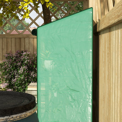 Outsunny 46 x 143cm Three-Shelf Mini Greenhouse - Green 