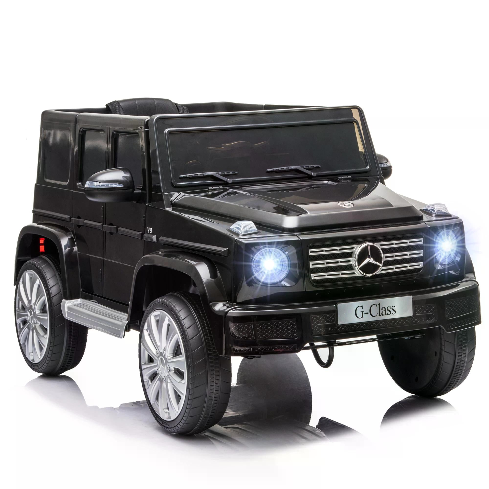 HOMCOM Mercedes Benz G500 12V Kids Electric Ride On Car Toy w/ Remote Control 