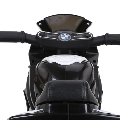 HOMCOM Electric Kids Ride on BMW Motorbike W/Headlights and Music, 6 V-Black 