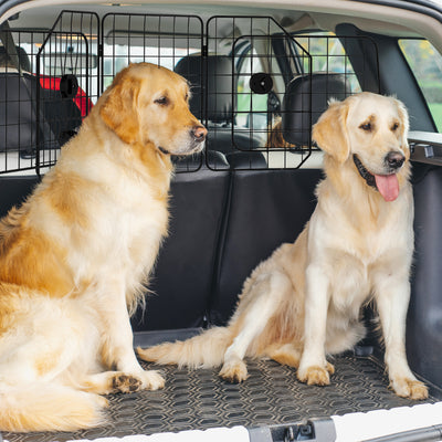 PawHut Dog Guard for Cars, Vans, Vehicles, with 93-150cm Adjustable Width 