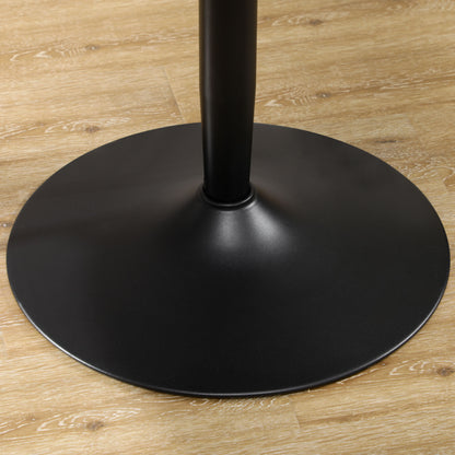HOMCOM 75H x \'ce\'a670cm Two-Person Minimalistic Dining Table - Black 