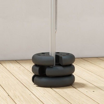 Outsunny Set of 4 PCs Gazebo Sand Weight Bag Bags Leg Weights Marquee Party Tent Canopy 8.8KG 