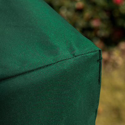 Outsunny 3-Seat Outdoor Garden Swing Chair Protective Cover Water UV Resistant, 240L x 133Wcm, Green 