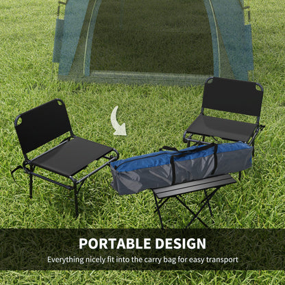Outsunny 4 Person Automatic Camping Tent, Outdoor Pop Up Tent, Portable Backpacking Dome Shelter, Grey 