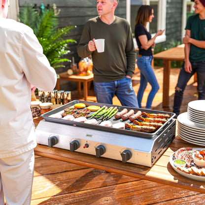 Outsunny Four Burner Portable Gas Grill 