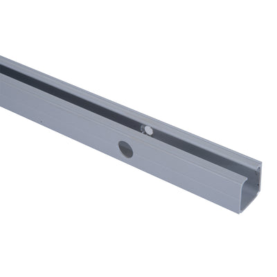 HOMCOM 6.5FT/2000mm Modern Sliding Barn Door Closet Hardware Track Kit Aluminium Track System Unit For Single Wooden Door 