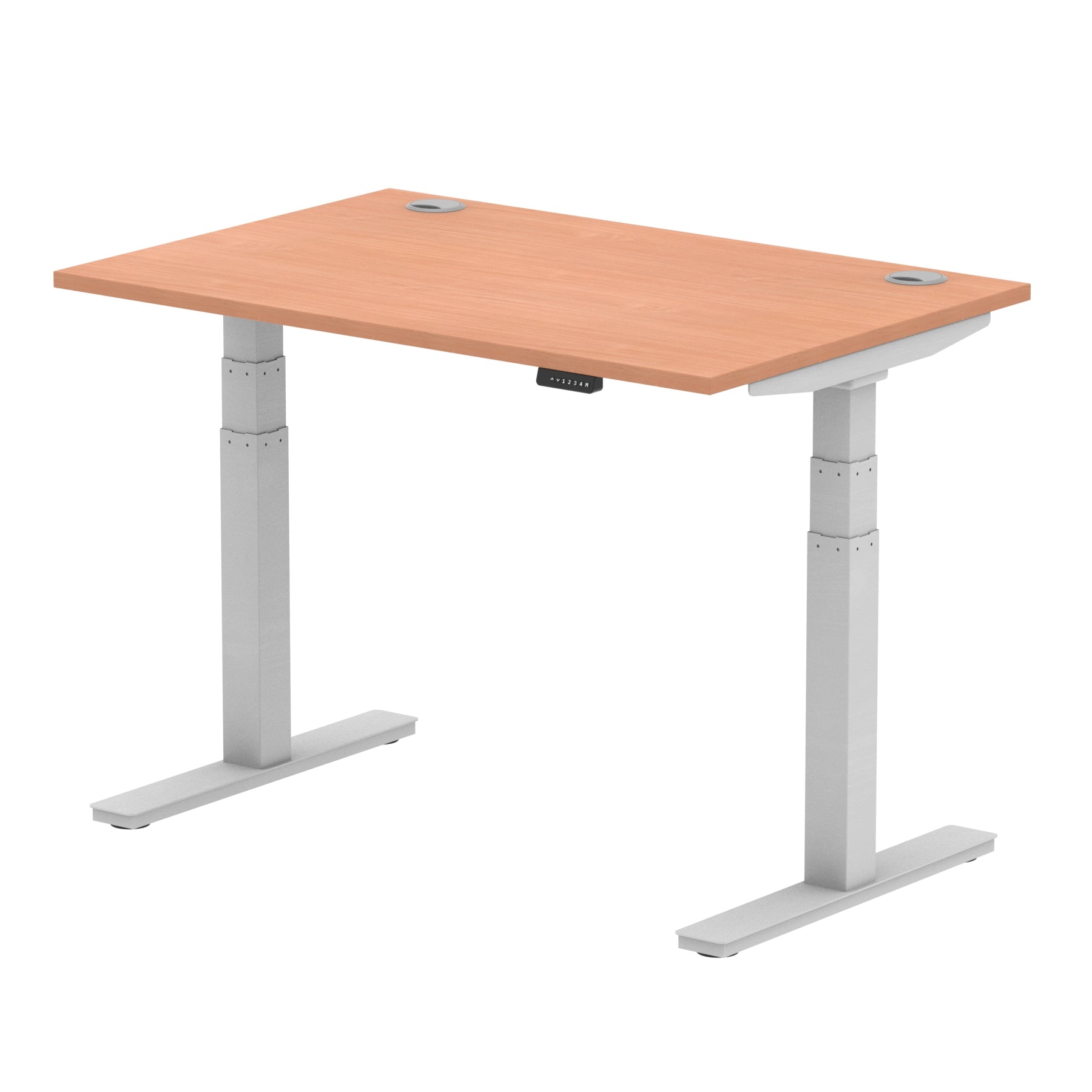 Air Height Adjustable Desk With Cable Ports