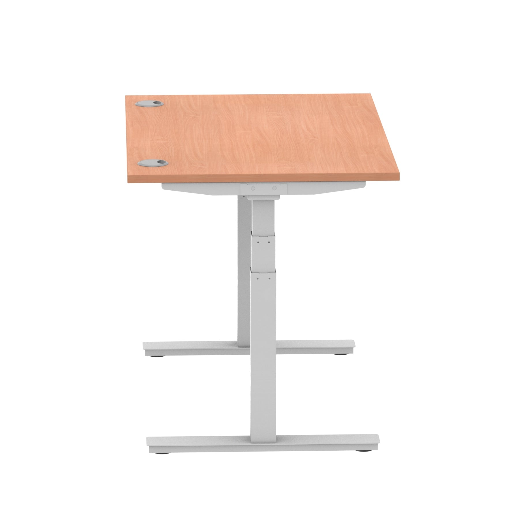 Air Height Adjustable Desk With Cable Ports