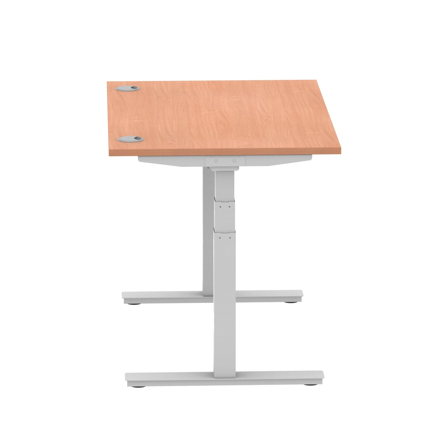 Air Height Adjustable Desk With Cable Ports