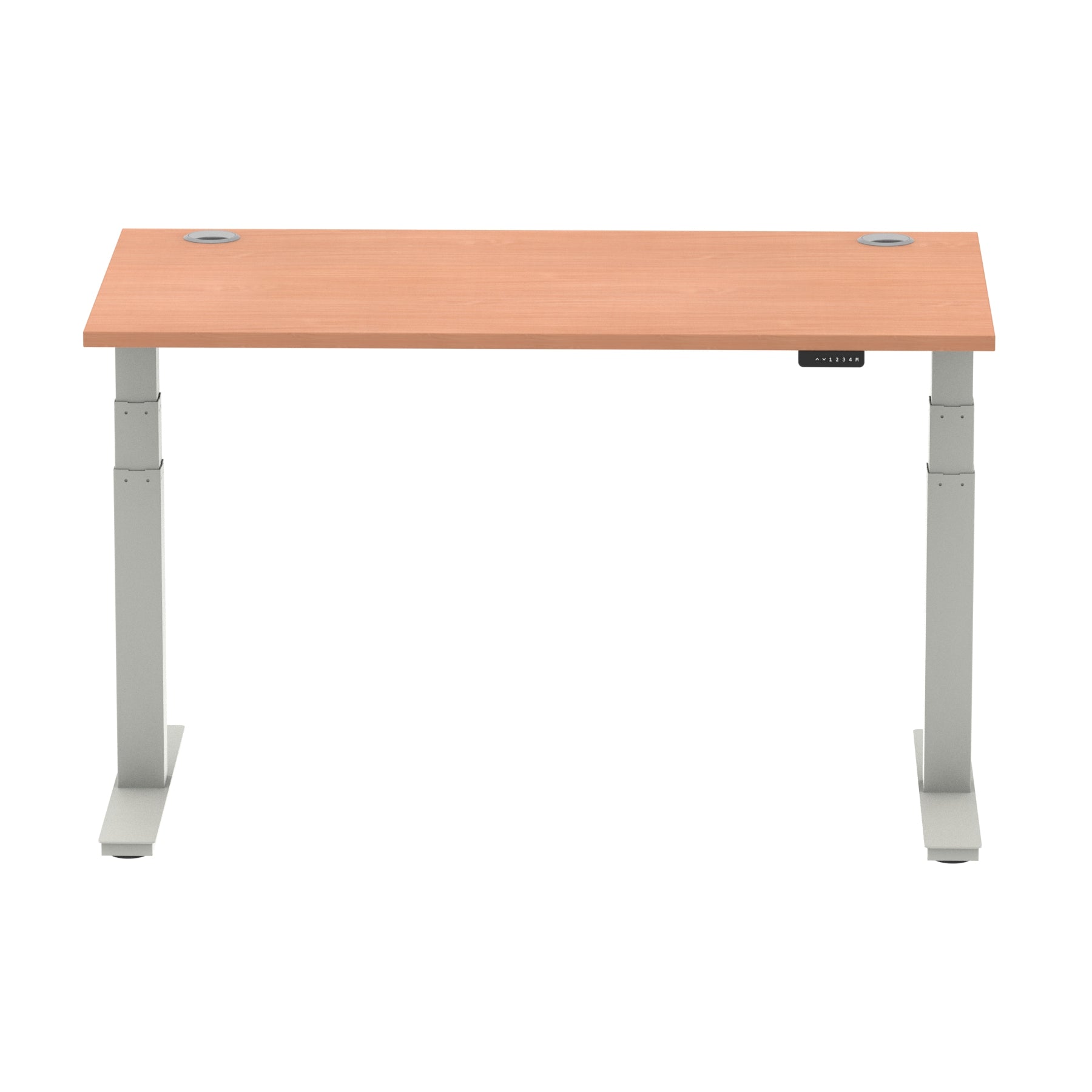 Air Height Adjustable Desk With Cable Ports