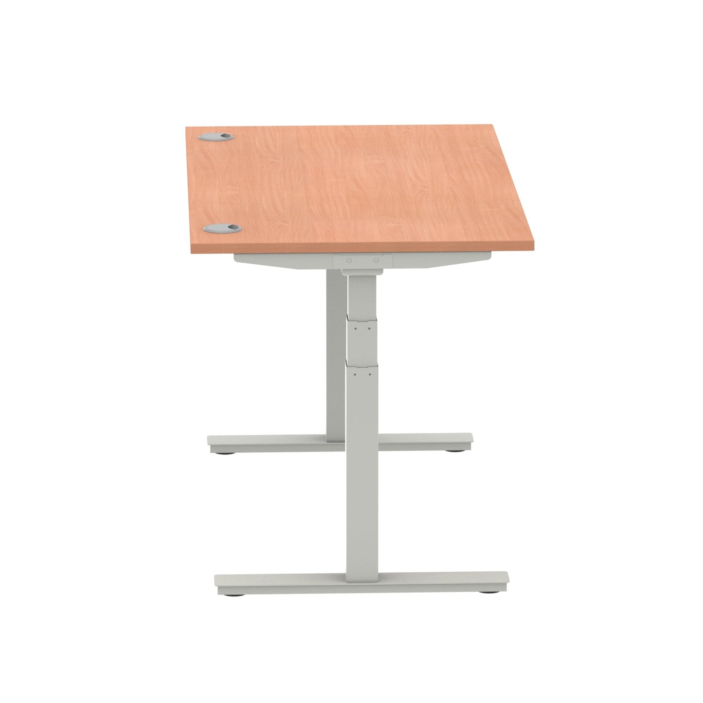 Air Height Adjustable Desk With Cable Ports