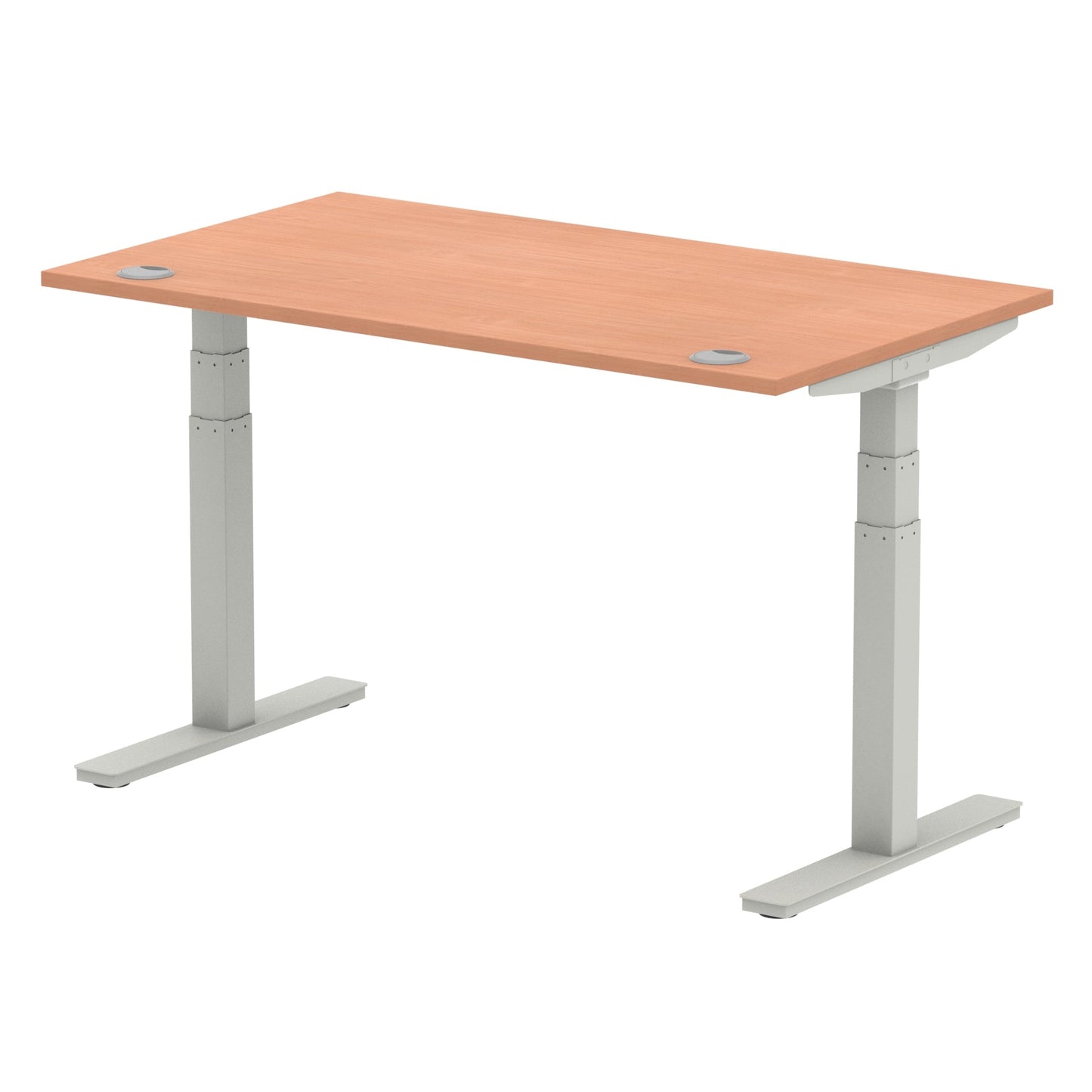 Air Height Adjustable Desk With Cable Ports