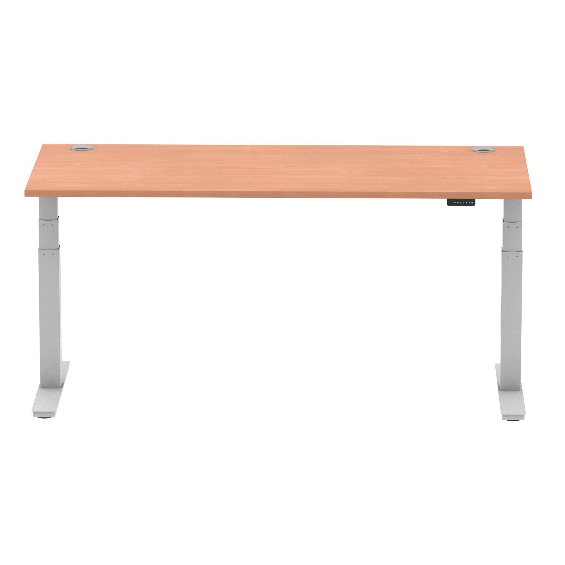 Air Height Adjustable Desk With Cable Ports