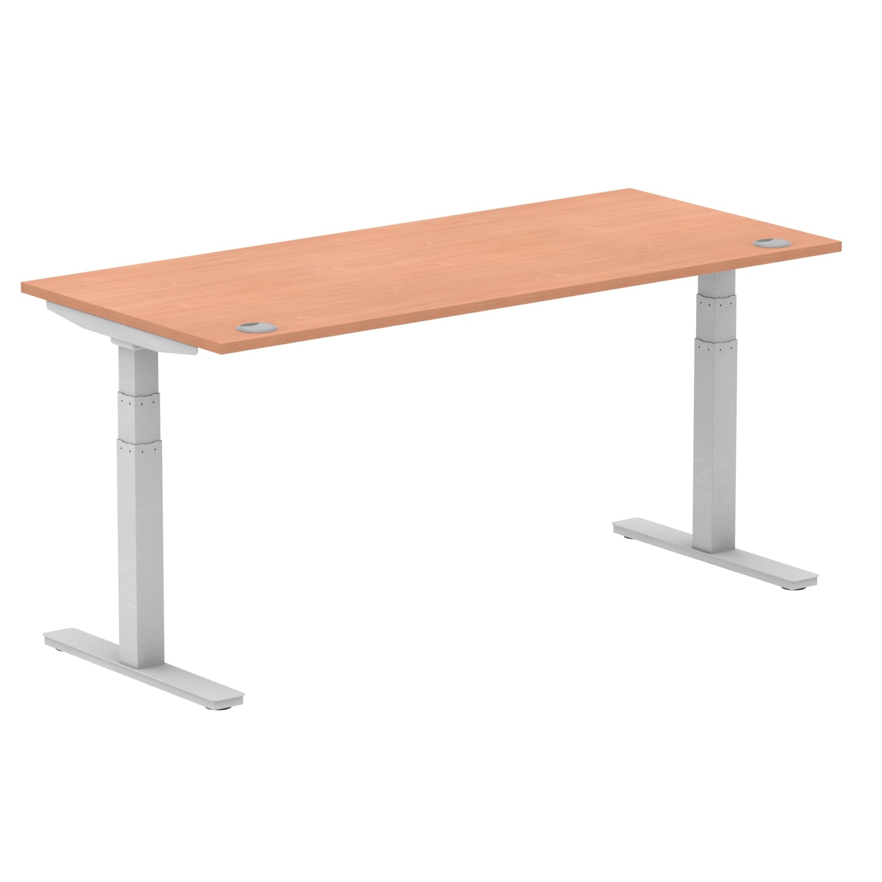 Air Height Adjustable Desk With Cable Ports