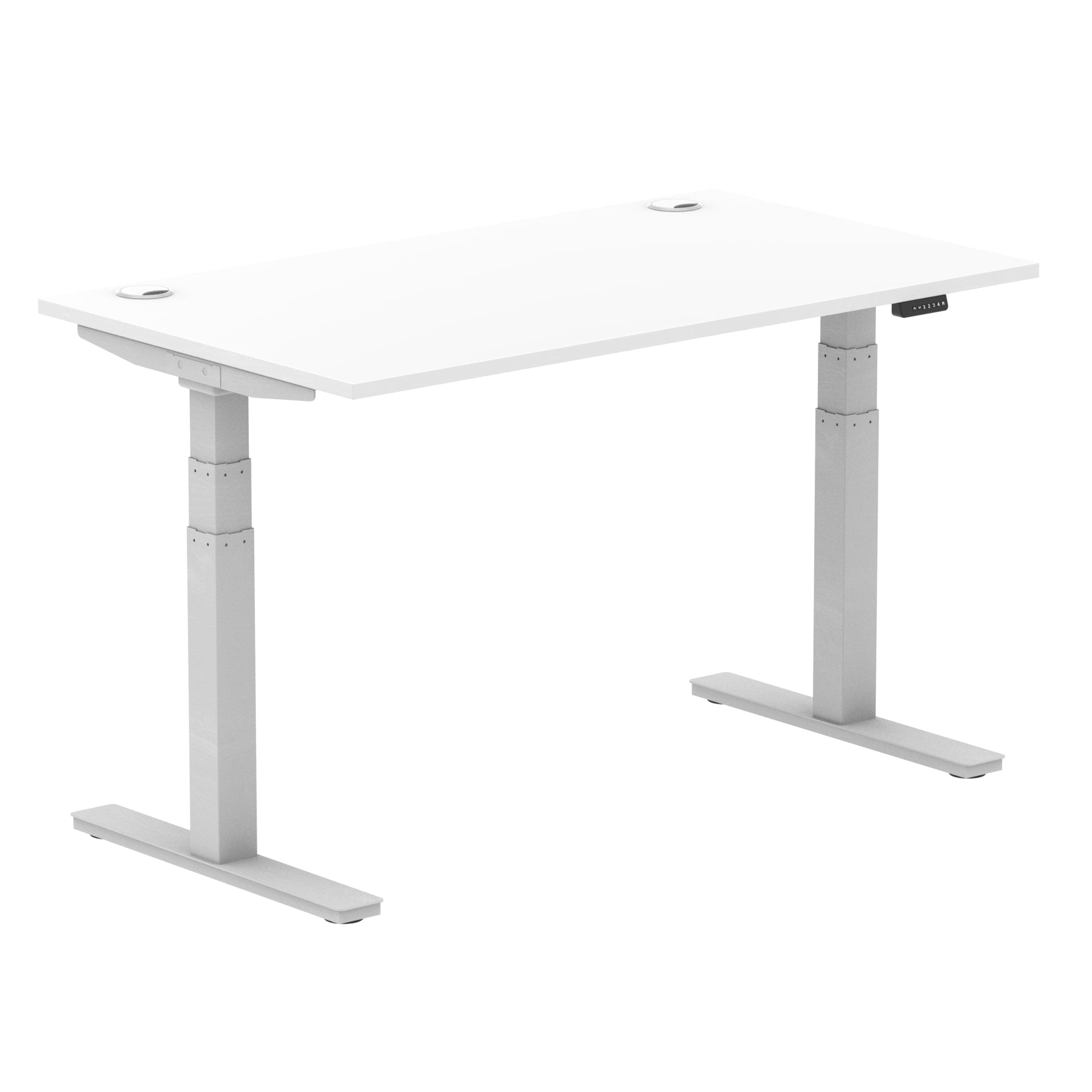 Air Height Adjustable Desk With Cable Ports