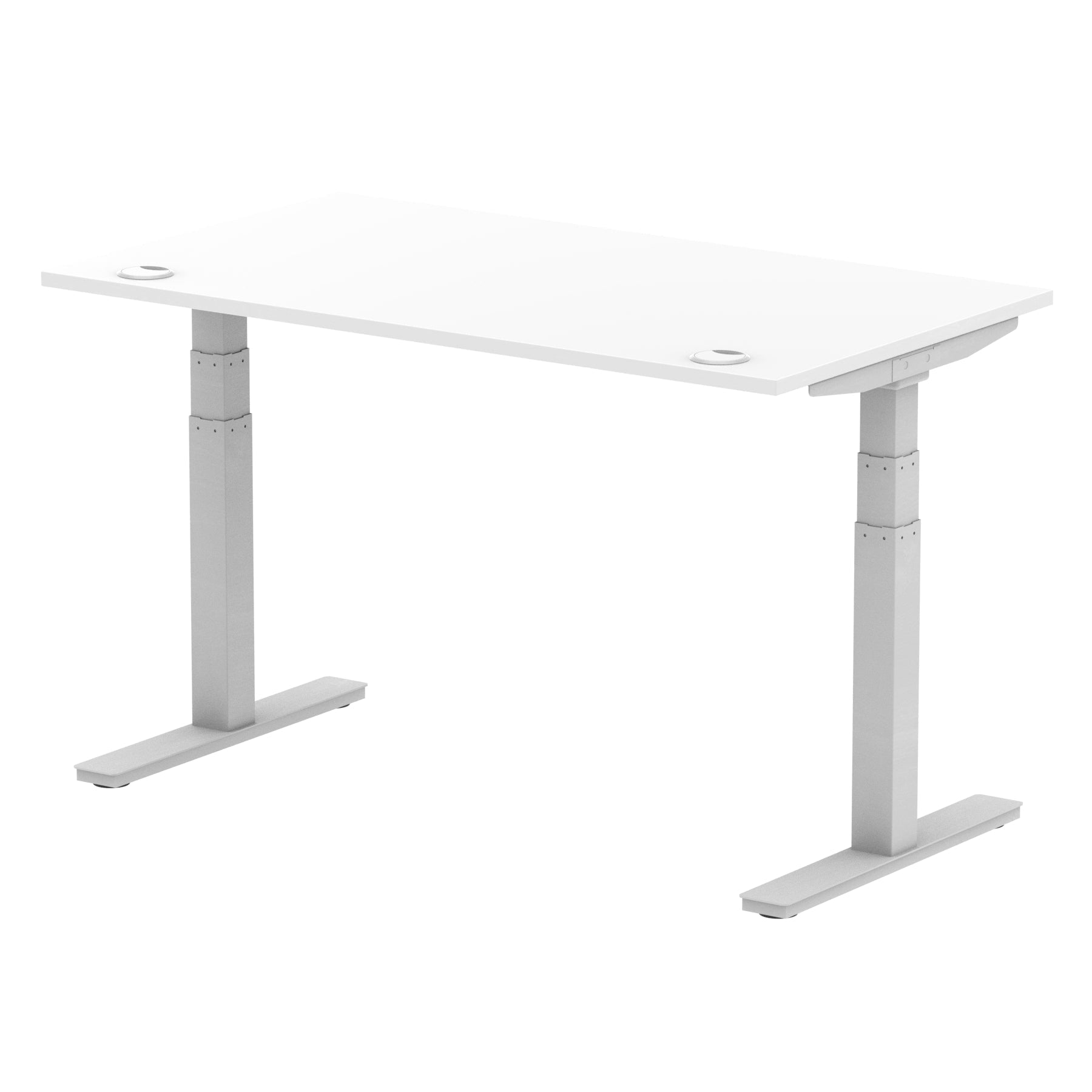 Air Height Adjustable Desk With Cable Ports