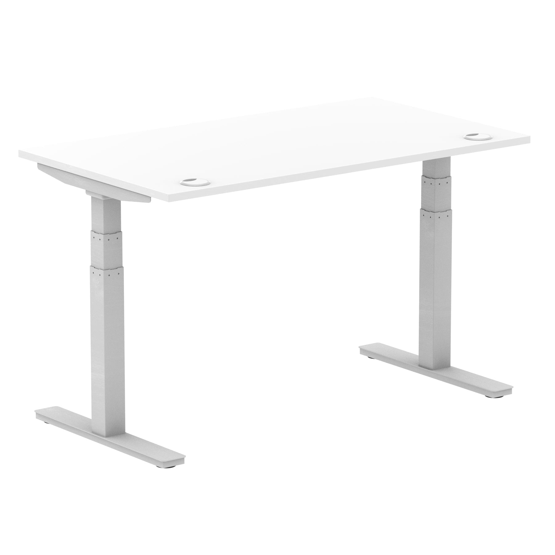 Air Height Adjustable Desk With Cable Ports