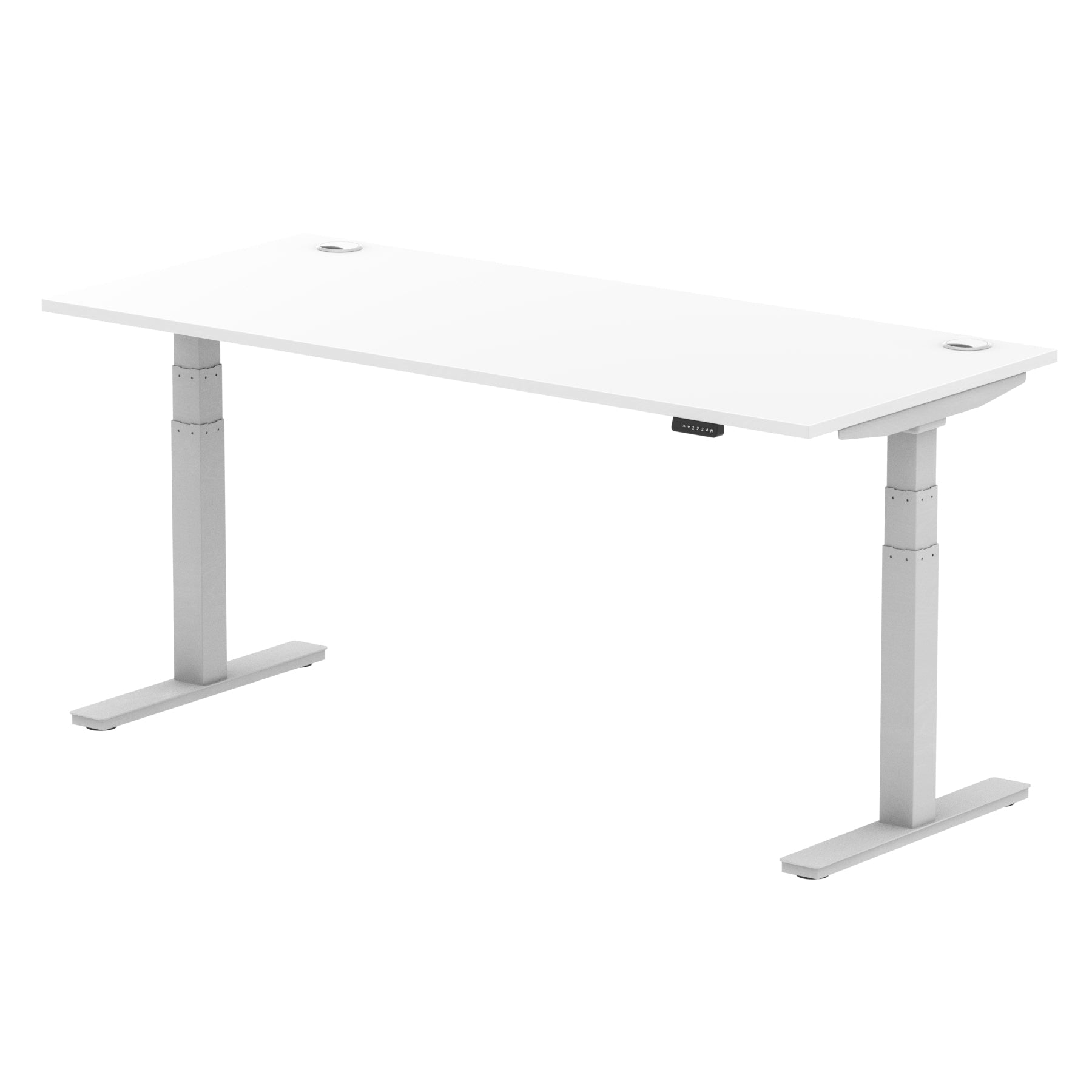 Air Height Adjustable Desk With Cable Ports