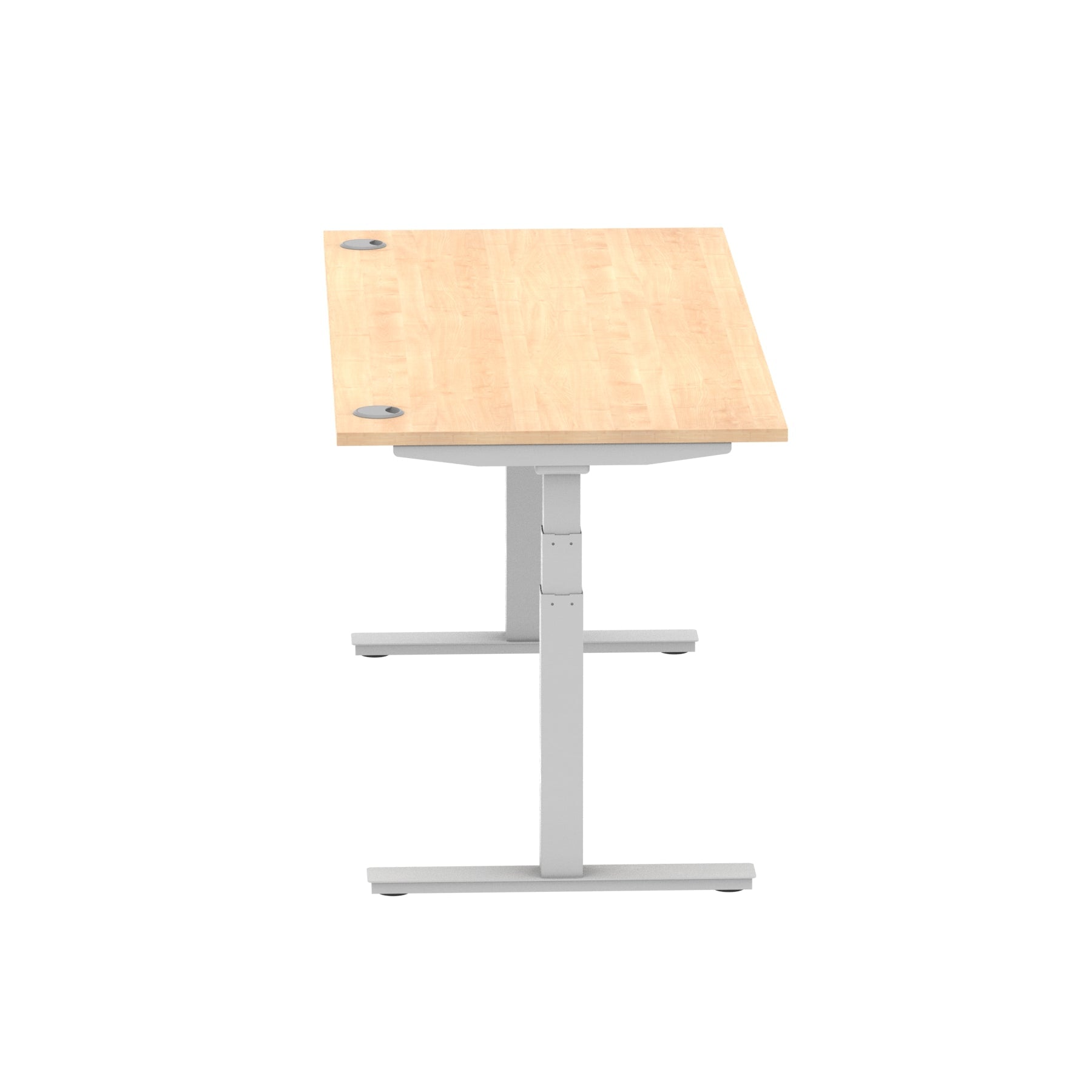 Air Height Adjustable Desk With Cable Ports