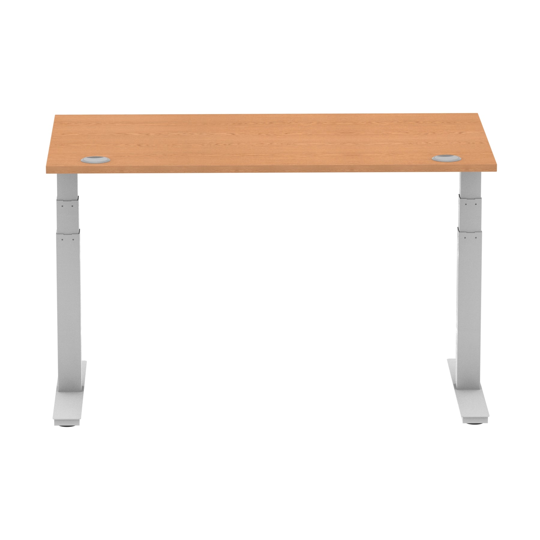 Air Height Adjustable Desk With Cable Ports