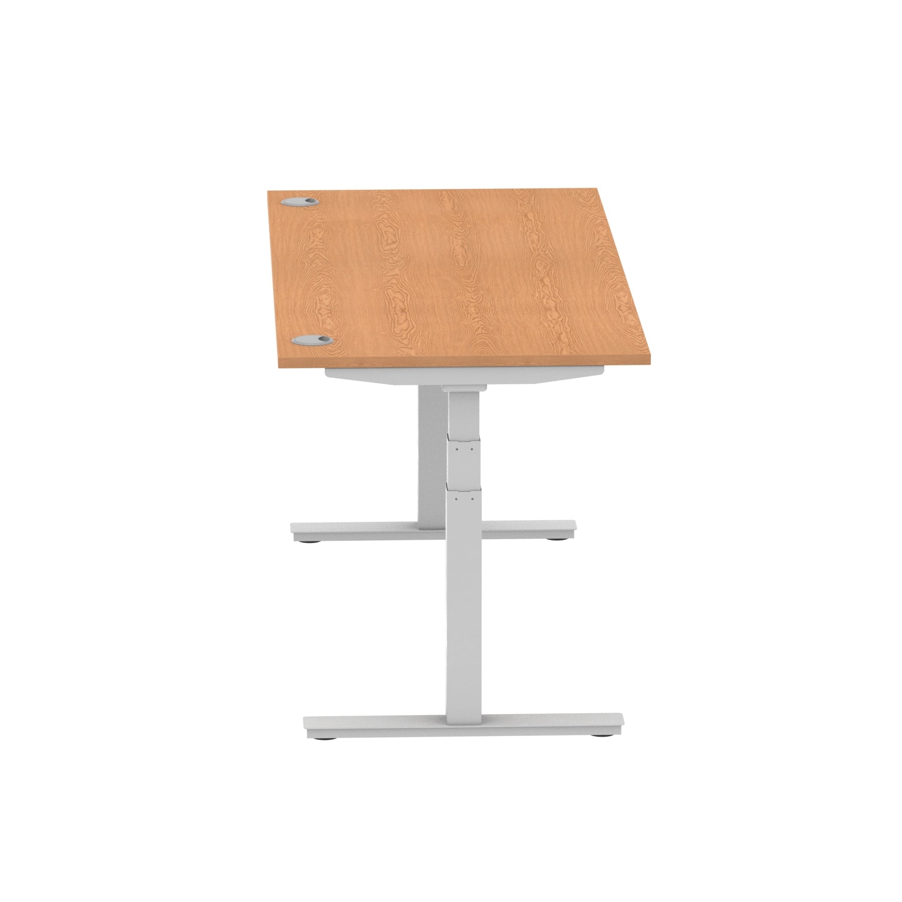 Air Height Adjustable Desk With Cable Ports