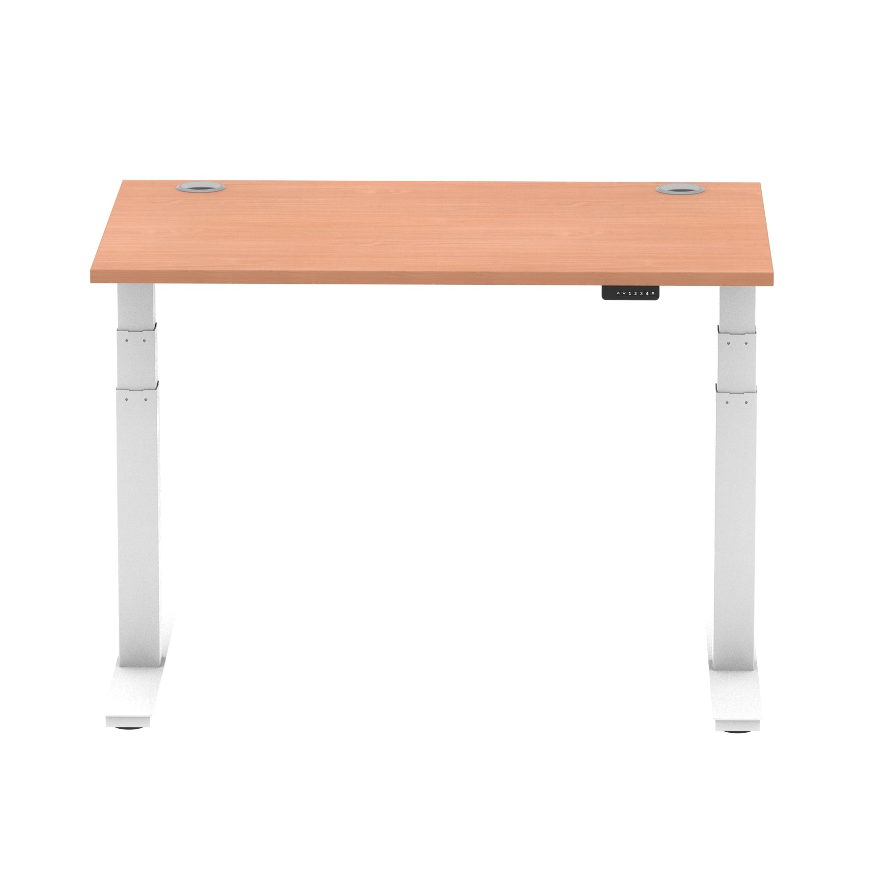 Air Height Adjustable Desk With Cable Ports